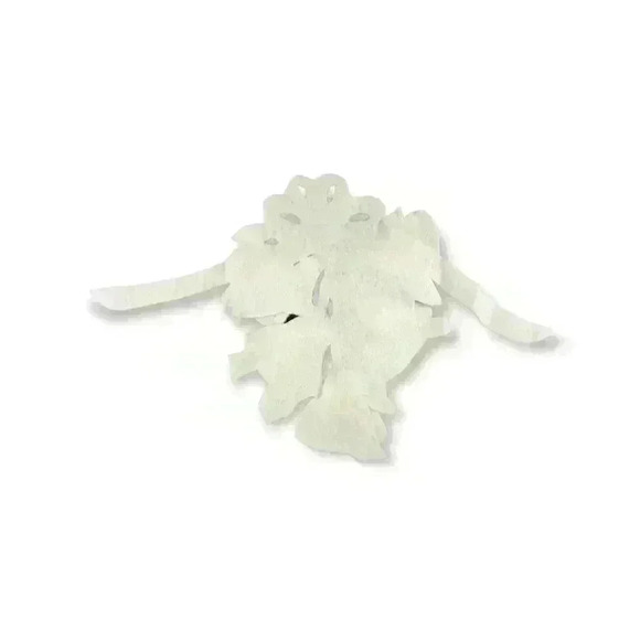 Vintage Handmade Felt & Sequins Beaded Christmas Bells Wall Hanging Mid Century - Picture 2 of 4